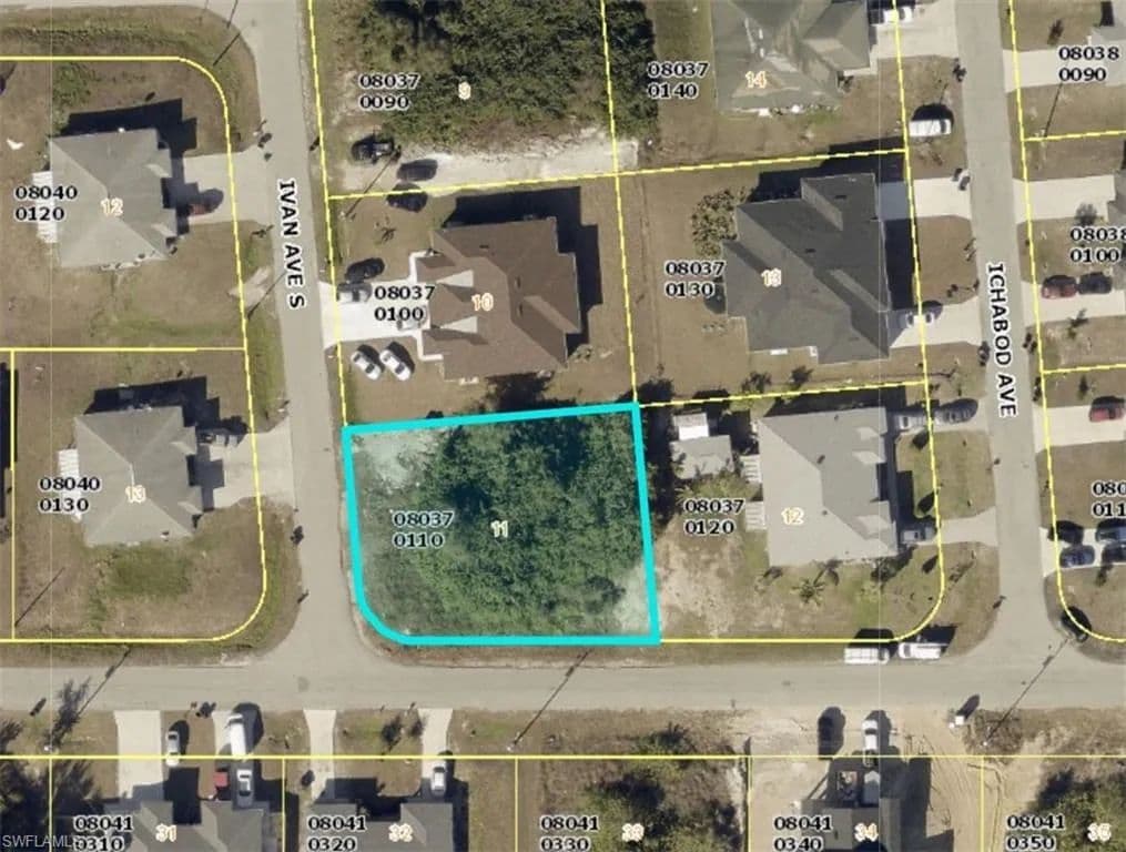 Vacant Land in Lehigh Acres - Lehigh Acres, Florida, 33973