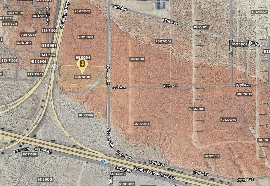 10.04 Acres of Land for Sale in Desert Hot Springs, CA - Desert Hot Springs, California, 92240