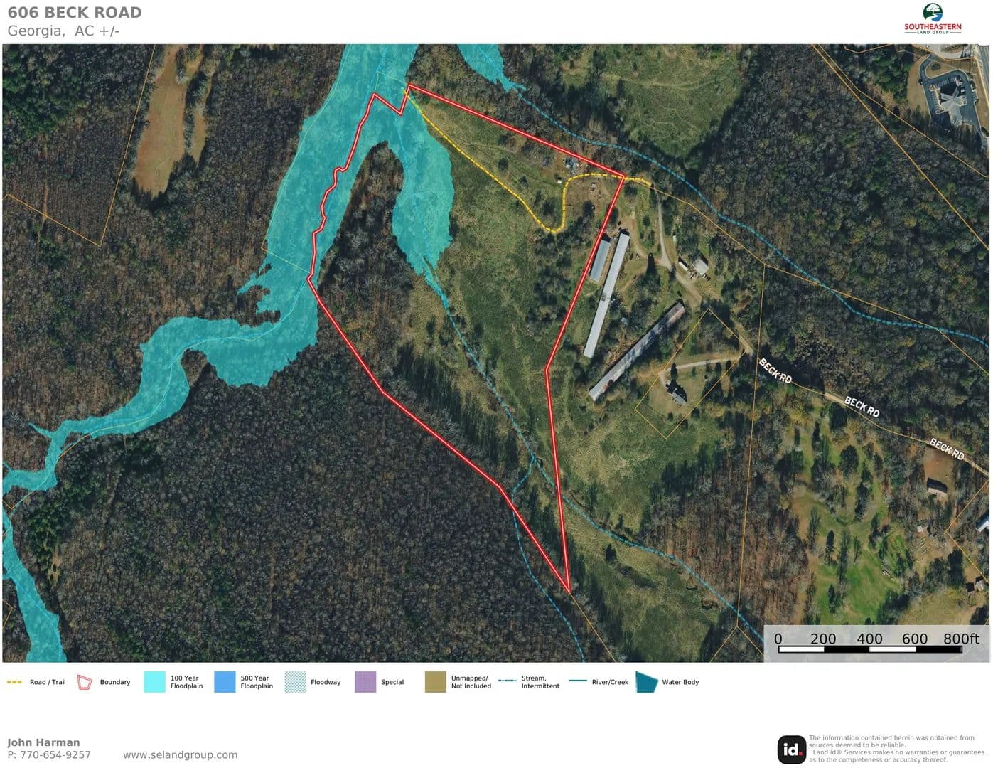 Allen Farm 30.89 +/- Acres in Jackson County, GA - Commerce, Georgia, 30529