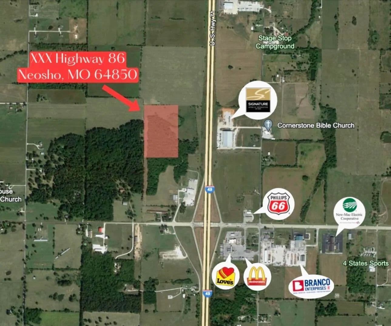 Property from Xxx Memory Lane - KW - Neosho, Missouri, 64850
