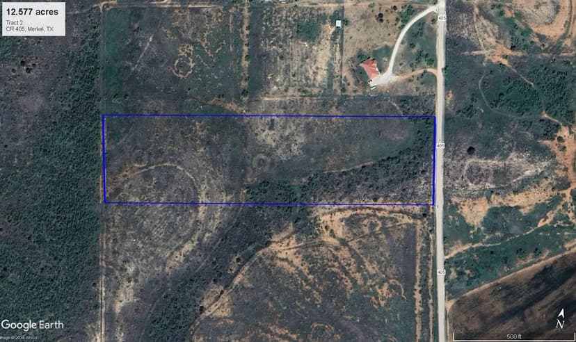 12.5 acres CR 405 Merkel