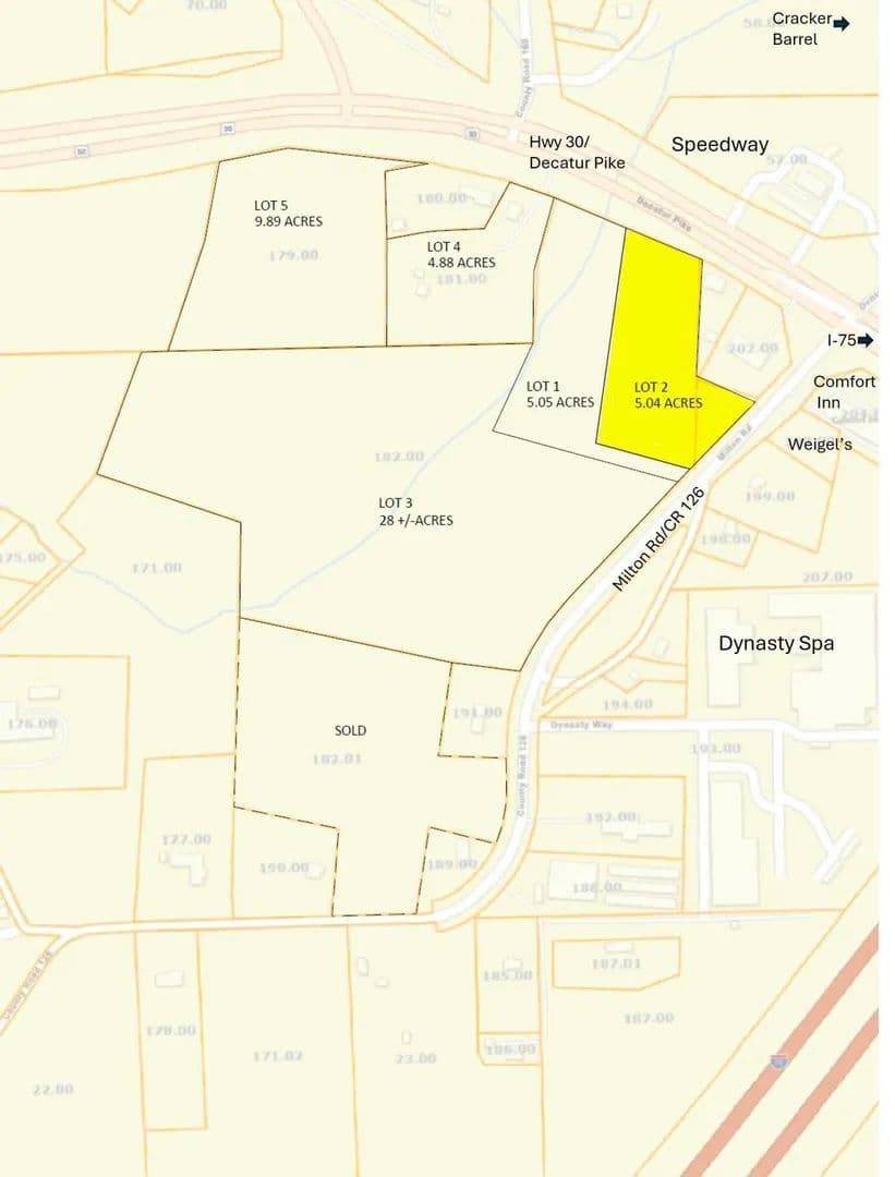 5.04 Acres of Land for Sale in Athens, TN - Athens, Tennessee, 37303