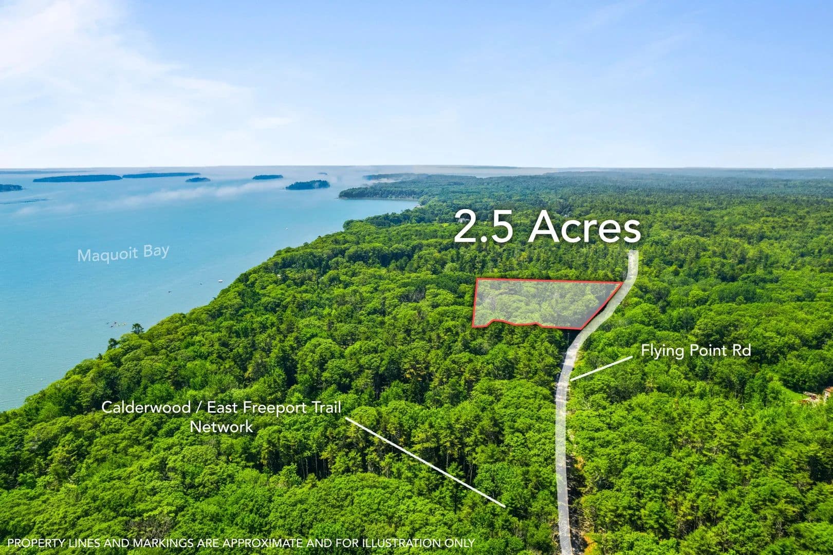 2.5 Acres of Land for Sale in Freeport, ME - Freeport, Maine, 04032