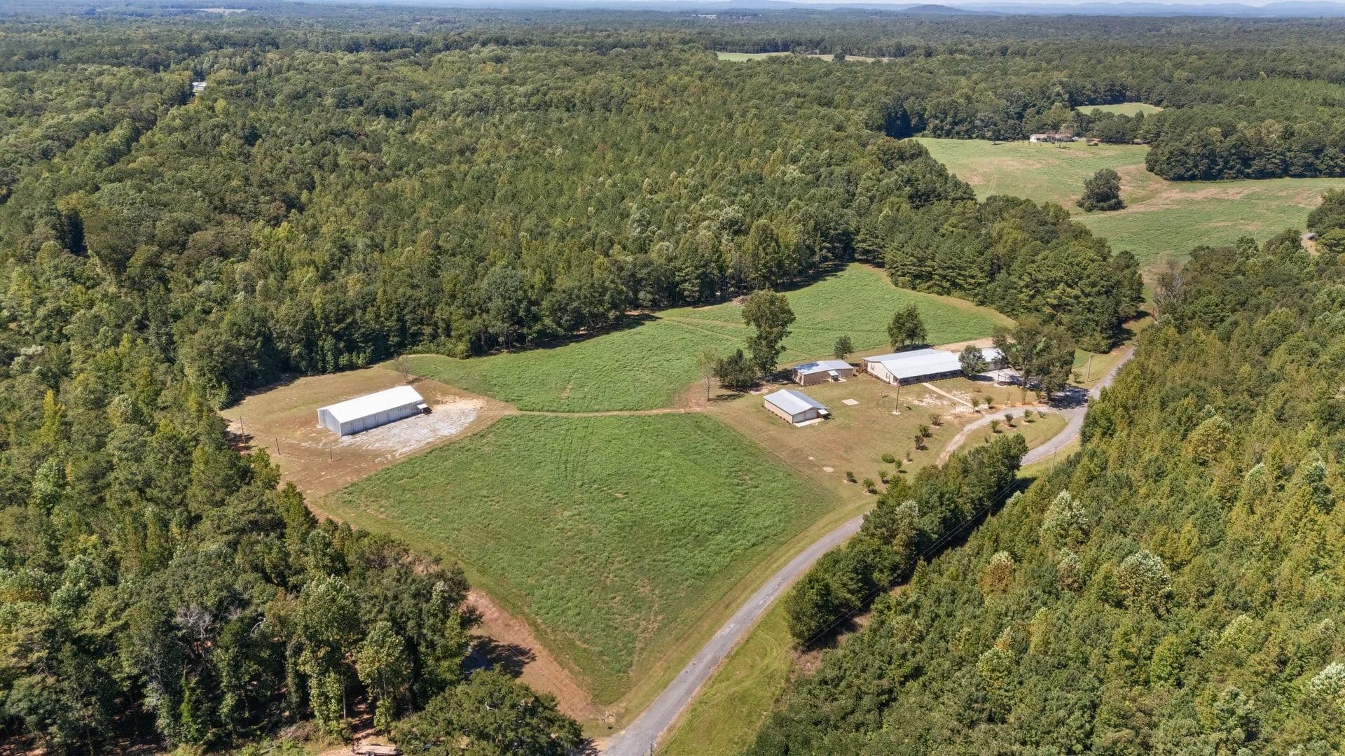 Estate Home, 100 +/- Ac, with Pasture, creek, shop buildings, Daviston, AL - Daviston, Alabama, 36256