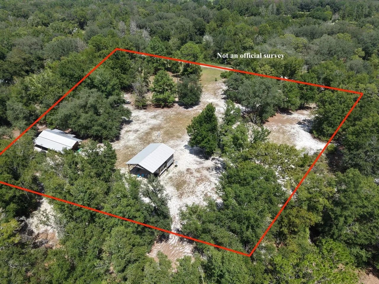 RV Setup with Pole Barn on 4 Acres - Wellborn, Florida, 32094