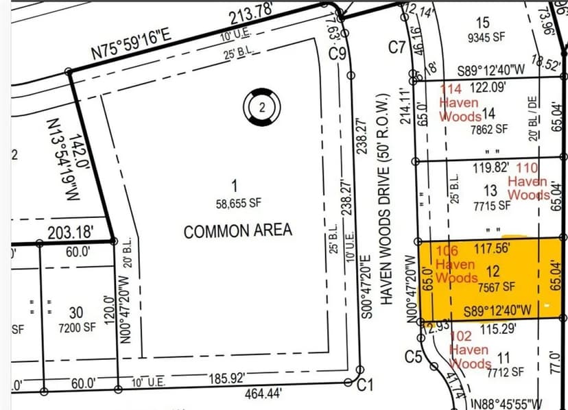 Property from 106 Haven Woods Drive - KW