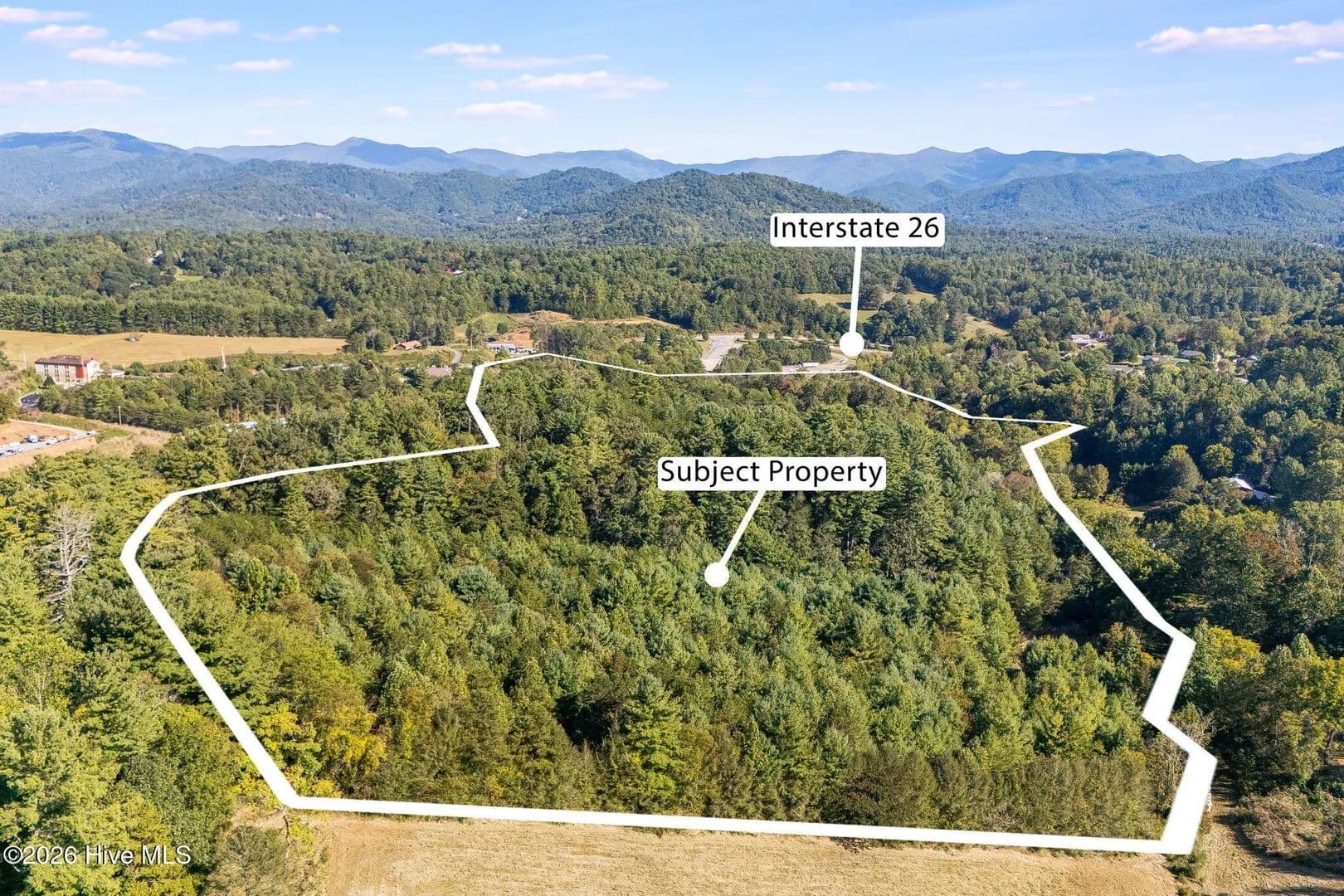 21.68 Acres of Land for Sale in Mars Hill, NC - Mars Hill, North Carolina, 28754