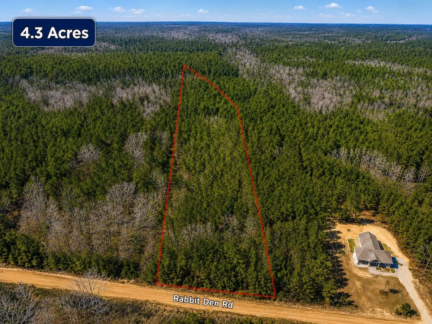 4.3 Acres of Land for Sale in Rembert, SC - Rembert, South Carolina, 29128