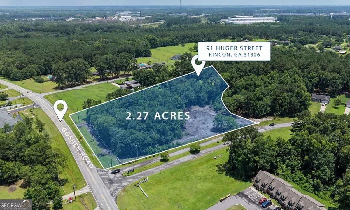 2.27 Acres of Land for Sale in Rincon, GA - Rincon, Georgia, 31326