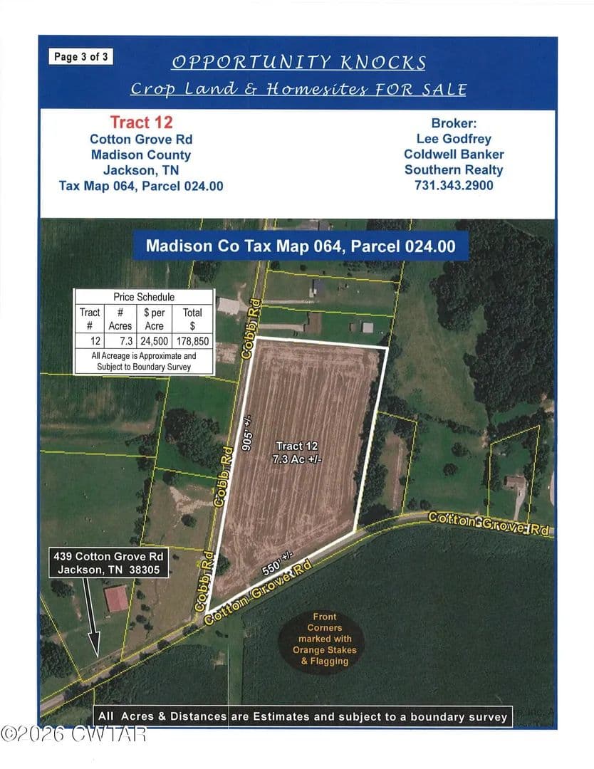 Vacant Land in Jackson - Jackson, Tennessee, 38305