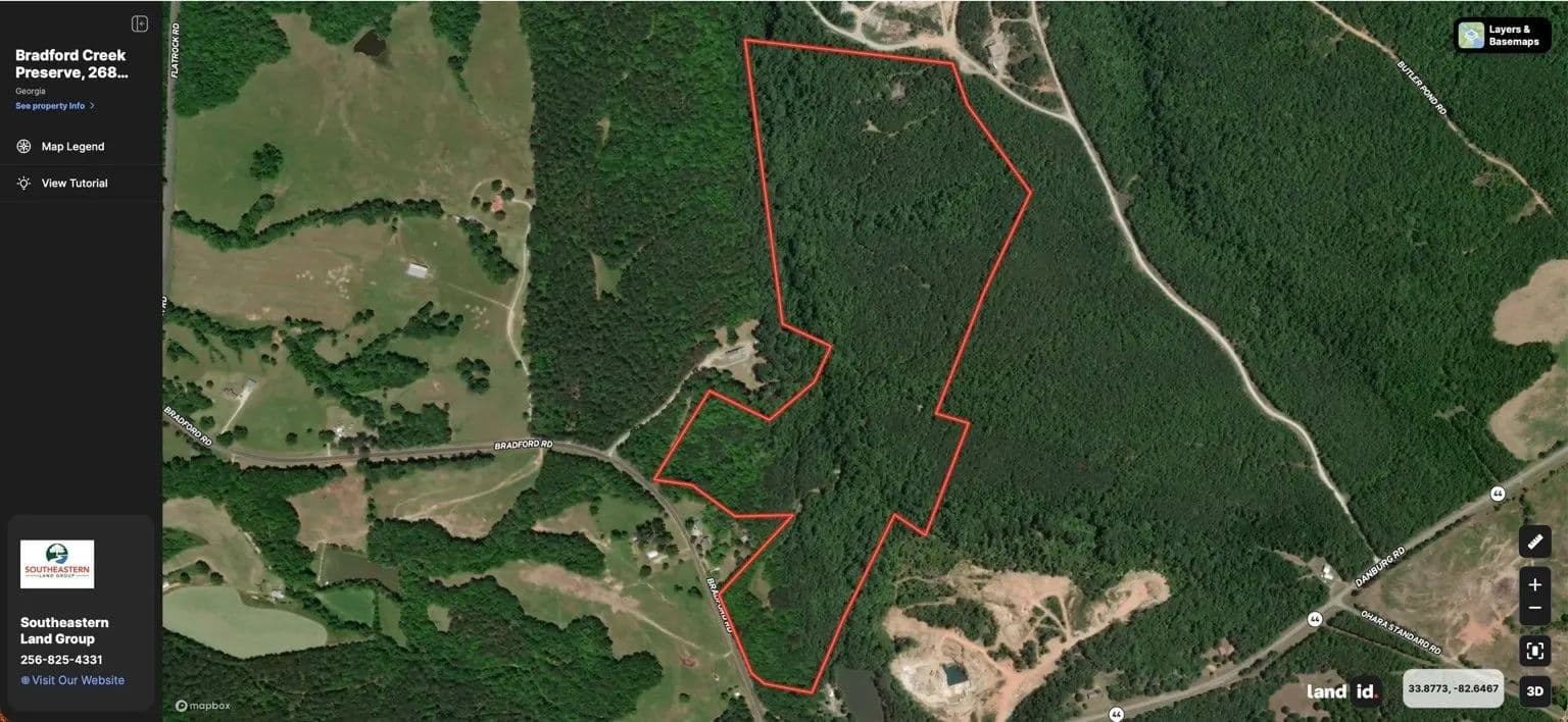 95 Acres. Protected Forever. Built to Hunt. - Tignall, Georgia, 30668