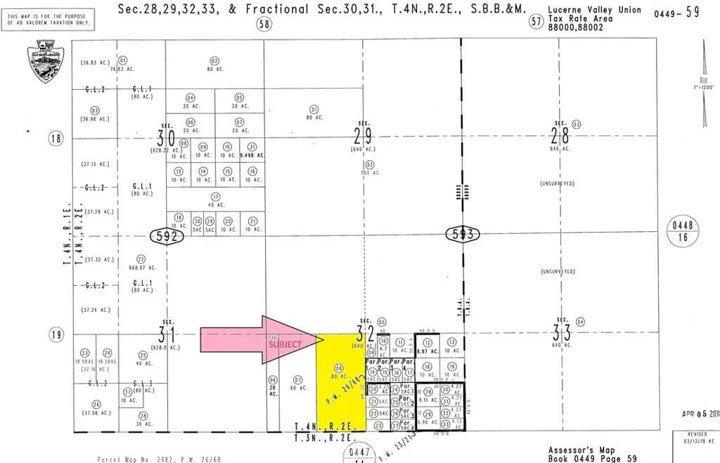 Lots & Land-Other in Lucerne Valley - Lucerne Valley, California, 92356