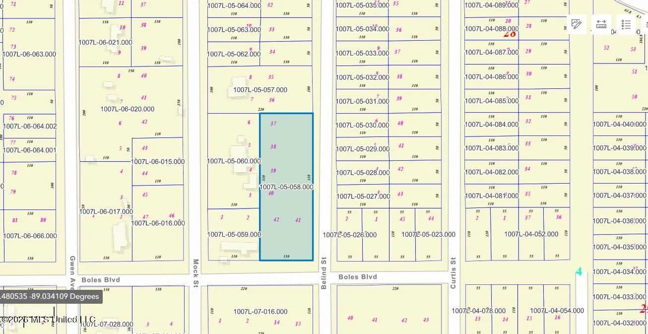 Property from 11504 Boles Boulevard - KW - Gulfport, Mississippi, 39503