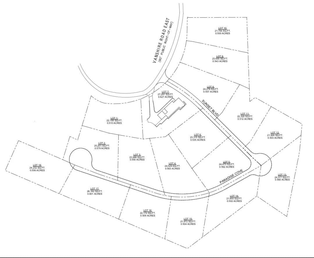 0.56 Acres of Land for Sale in Lakeside, TX - land for sale