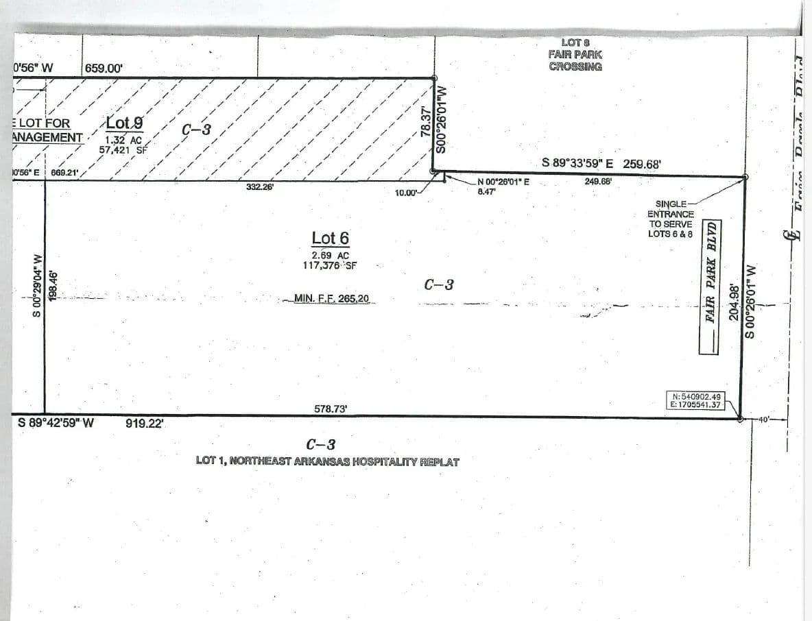 Land -Retail in Jonesboro - Jonesboro, Arkansas, 72401