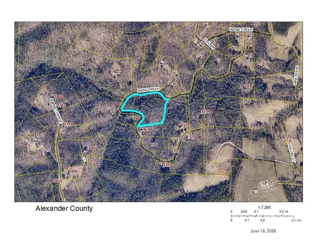 11.34 Acres of Land for Sale in Taylorsville, NC - Taylorsville, North Carolina, 28681