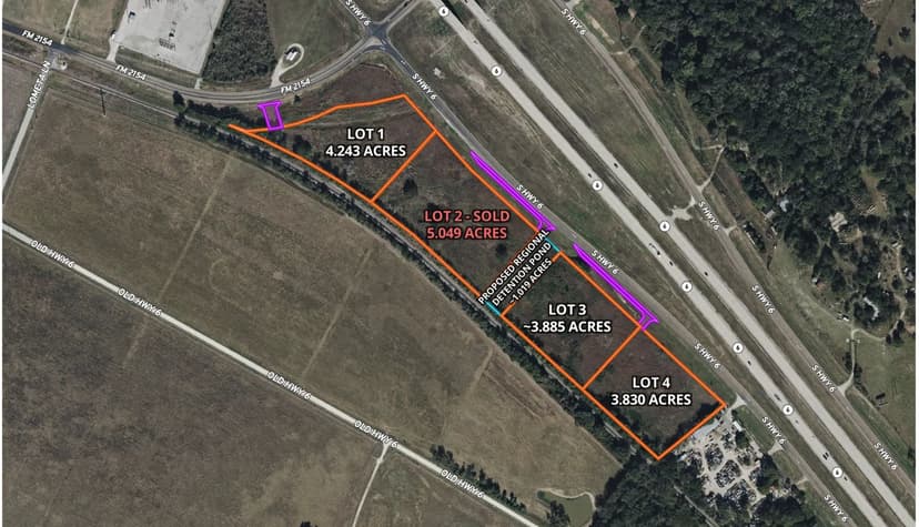 TBD Highway 6 and FM 2154