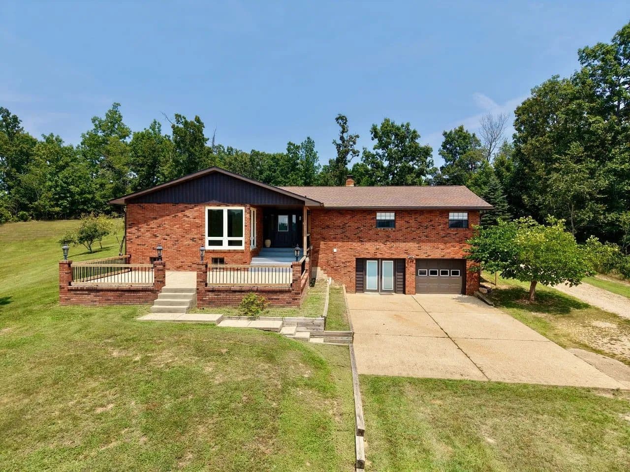 Stunning 5-Bed Brick Home on 20+/- AC For Sale in Reynolds Co. - Ellington, Missouri, 63638