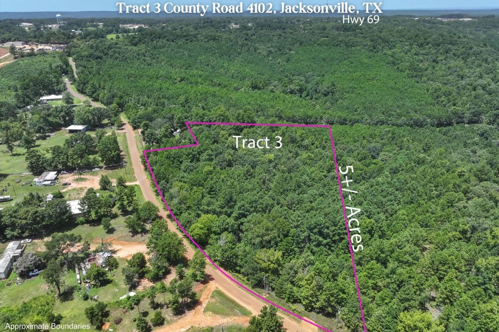 Tract 3 County Road 4102, Jacksonville - Jacksonville, Texas, 75766