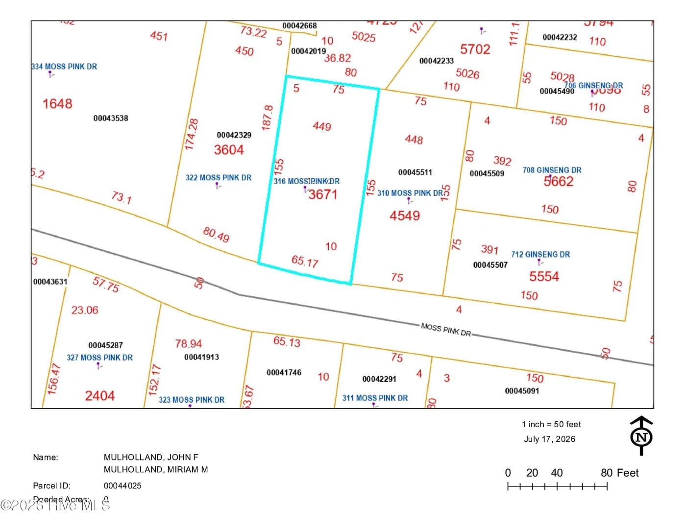 Vacant Land in Vass - Vass, North Carolina, 28394
