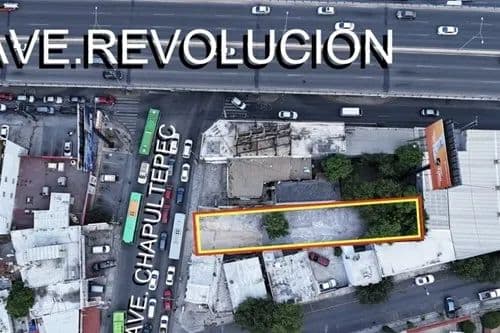 "¡Sé parte de la Historia en la Avenida Chapultepec! Terreno de 514 m²: Tu Espacio para el Éxito Comercial en el Corazón de Monterrey  En Renta - land for sale
