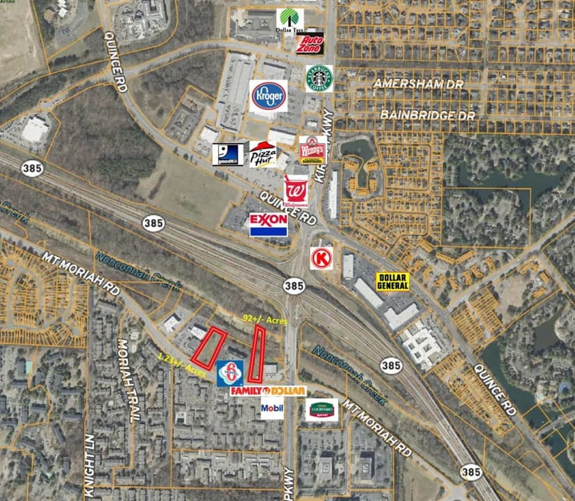 Land Auction – .92+/- Acre Prime Commercial Lot, Memphis, TN