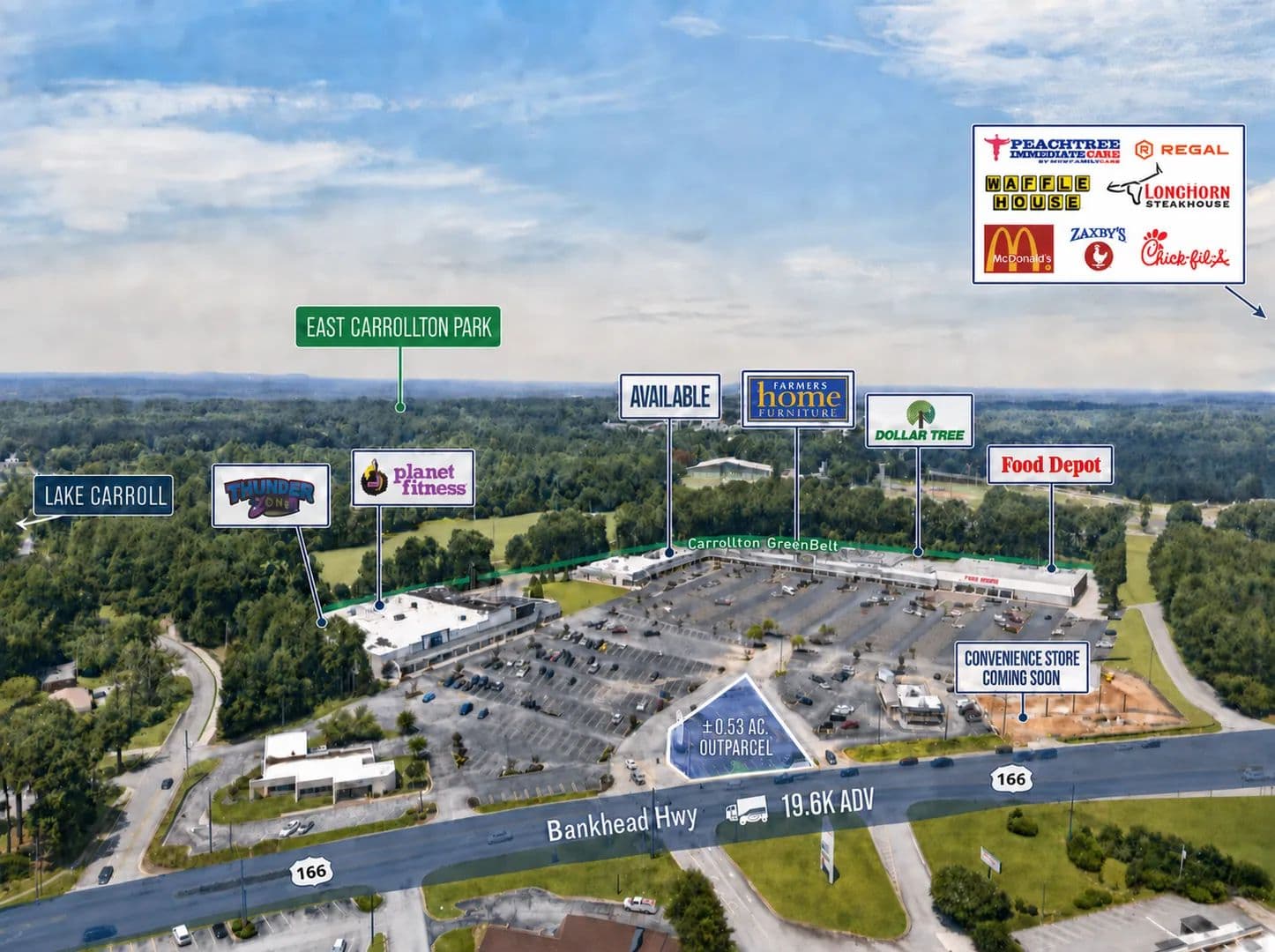 Land -Retail in Carrollton - Carrollton, Georgia, 30117