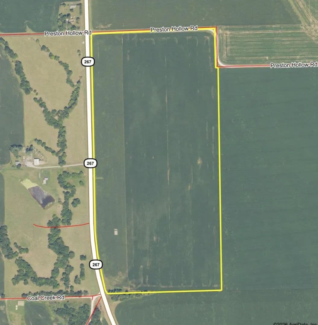 75.50± Acre Farmland Auction · 99% Tillable · Morgan County, IL - Murrayville, Illinois, 62668