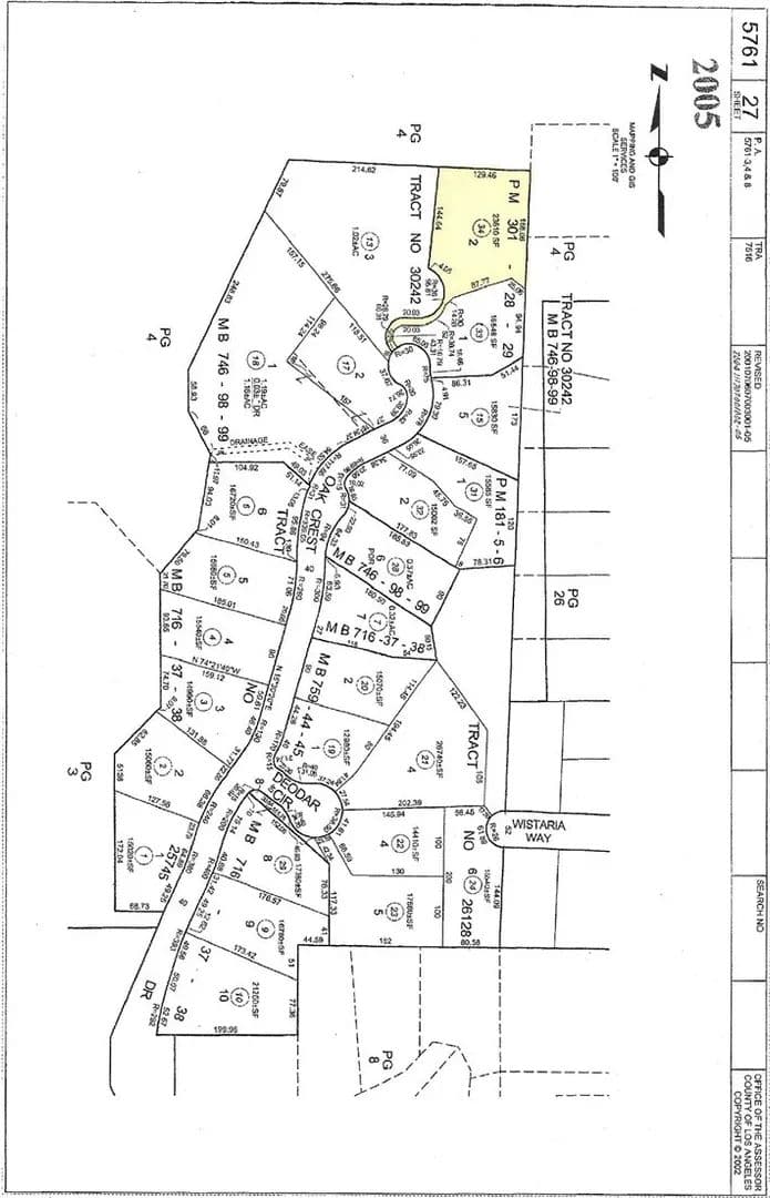 Property from 0 Oak Crest - KW - Sierra Madre, California, 91024