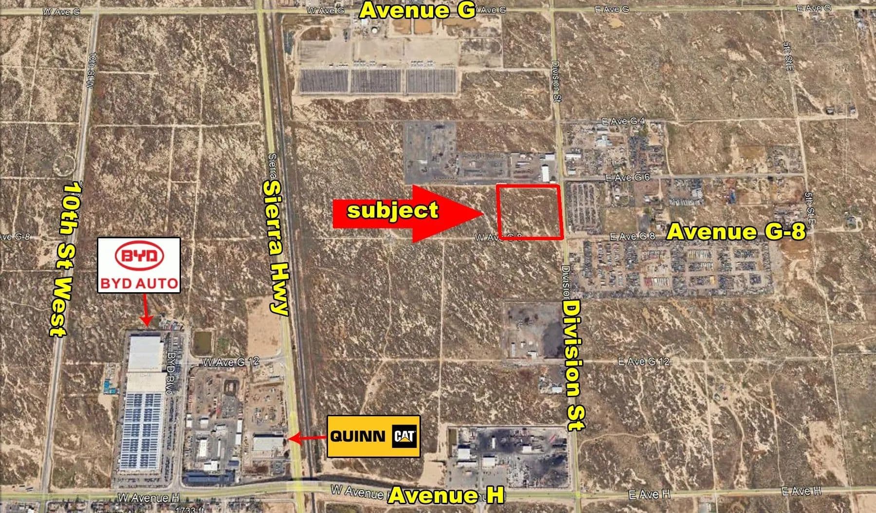 Land -Industrial in Lancaster - Lancaster, California, 93535