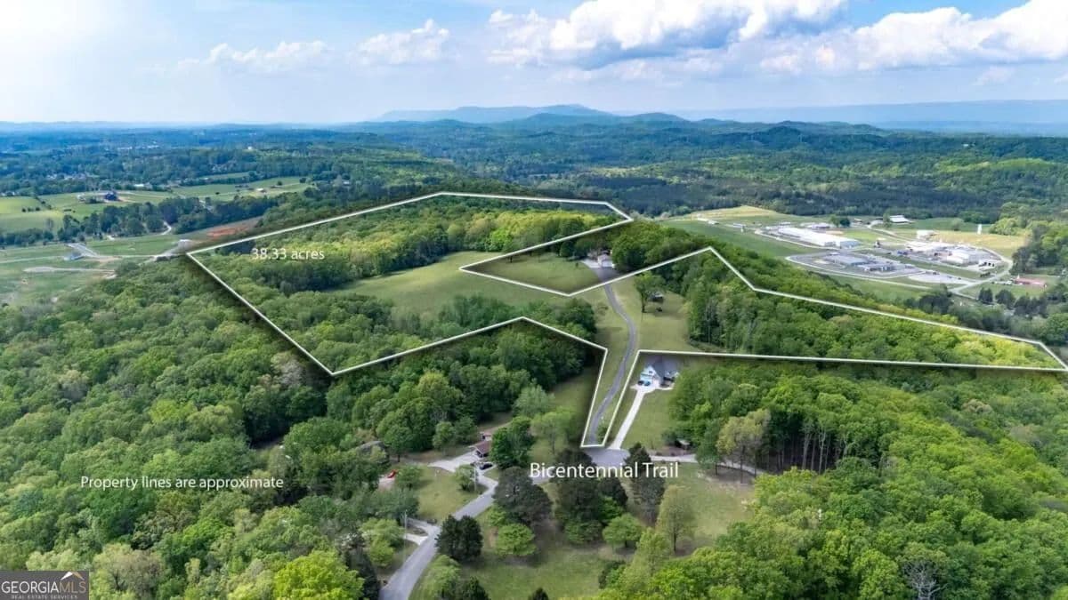 38.33 Acres of Land for Sale in Rock Spring, GA - Rock Spring, Georgia, 30739