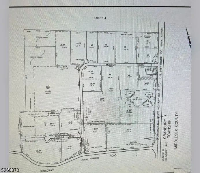 Vacant Land in South Brunswick Twp. - New Jersey, 085123405
