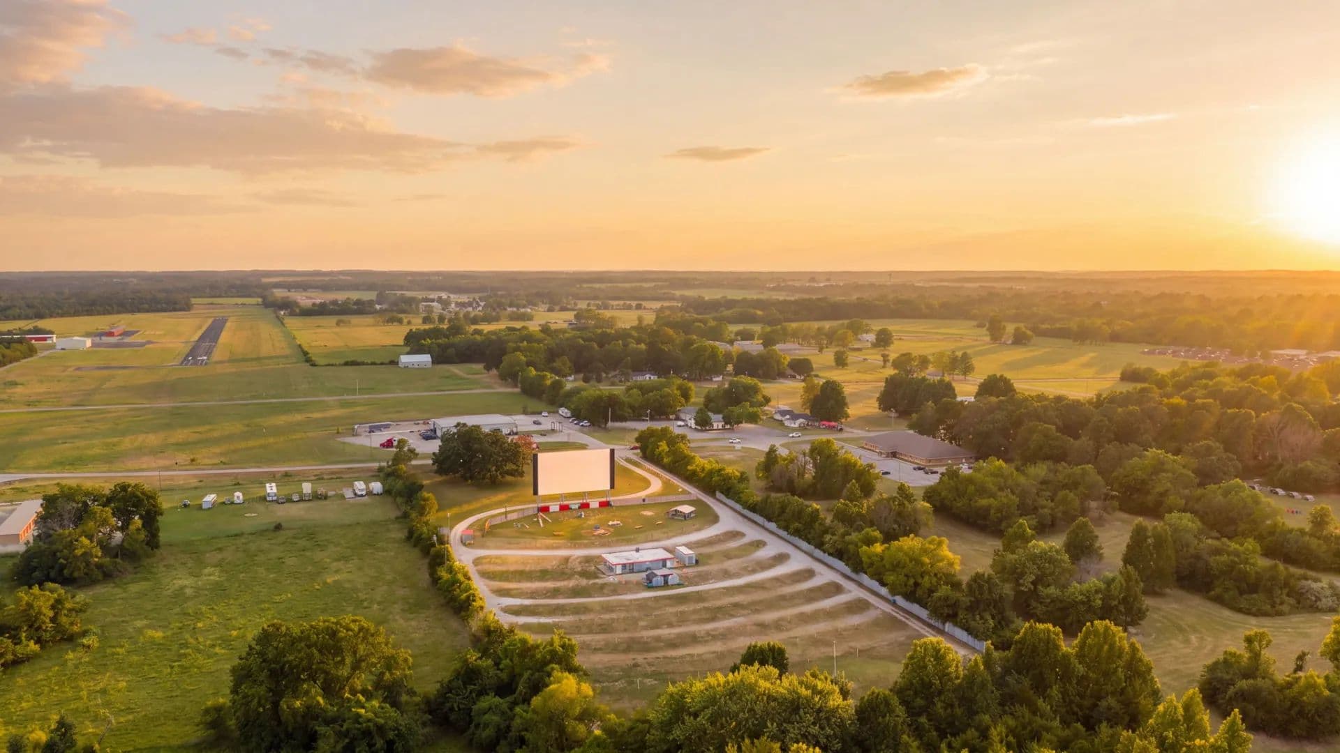 Sunset Drive-In Theatre: A Beloved Landmark & Rare Piece of History – Lawrence County - Aurora, Missouri, 65605