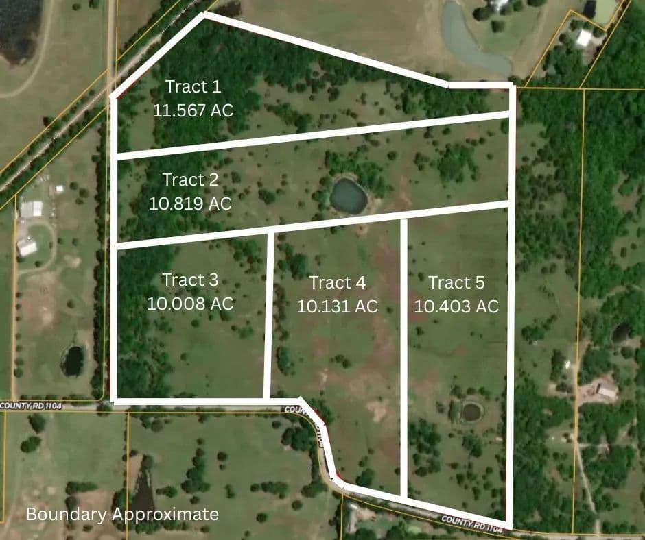 11.57 Acres of Land for Sale in Celeste, Texas - Celeste, Texas, 75423