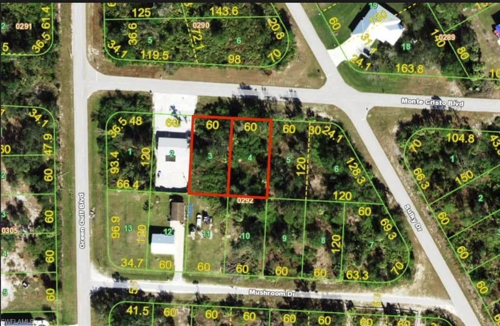 Property from 27045 & 27039 Monte Cristo BLVD - KW - Punta Gorda, Florida, 33955