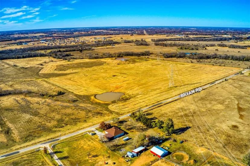 Property from 10400 Bryan (40 acres, Tract #1) Road - KW