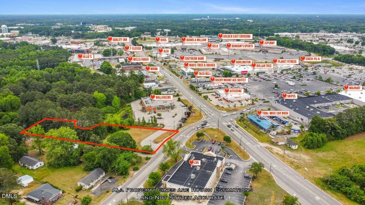 Vacant Land in Rocky Mount - Rocky Mount, North Carolina, 27804