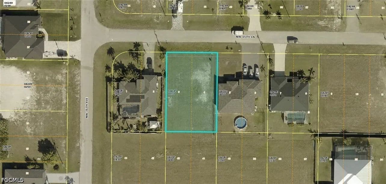 Property from 3520 NW 15th Terrace - KW - Cape Coral, Florida, 33993