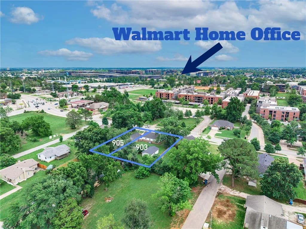 Property from 903-905 E Central Avenue - KW - Bentonville, Arkansas, 72712