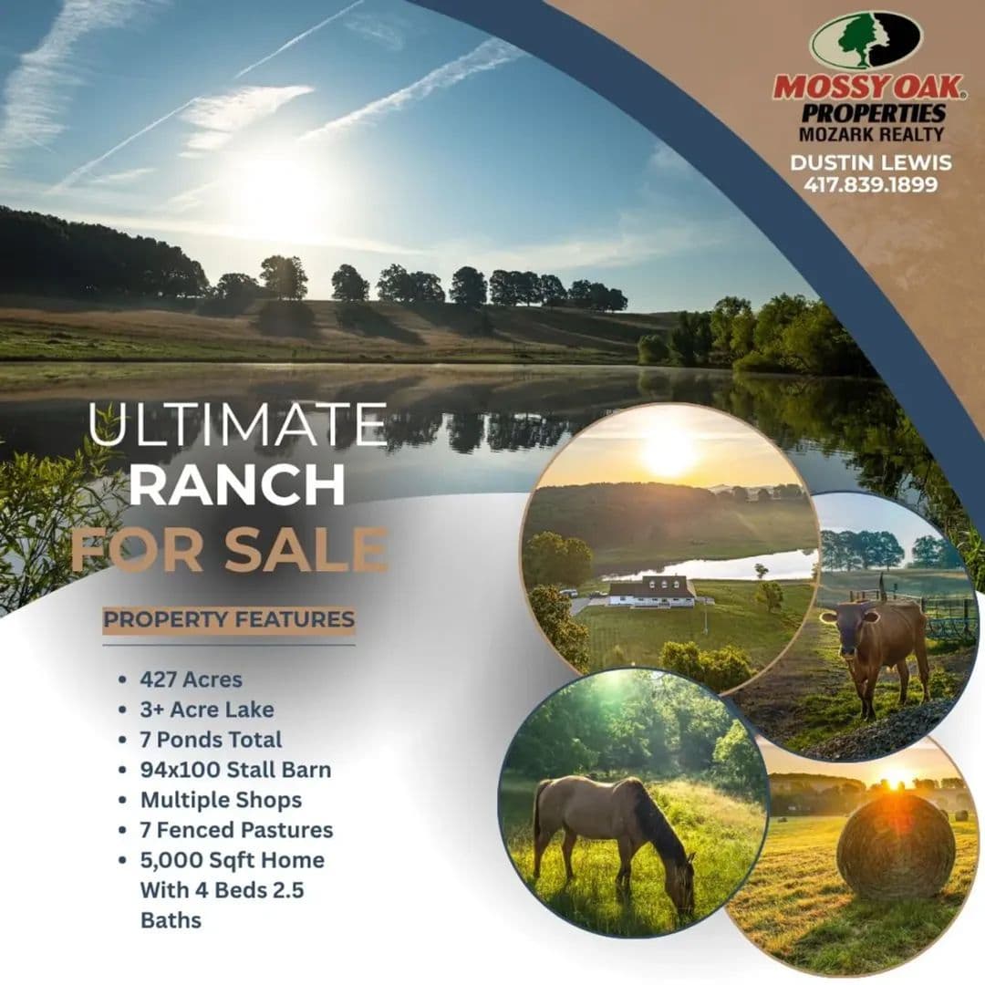 THE ULTIMATE RANCH - Ava, Missouri, 65608