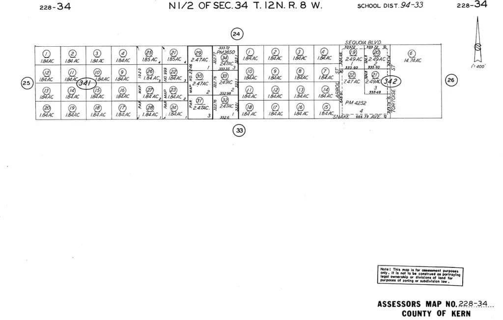 Vacant Land in Aerial Acres - Aerial Acres, California, 93516