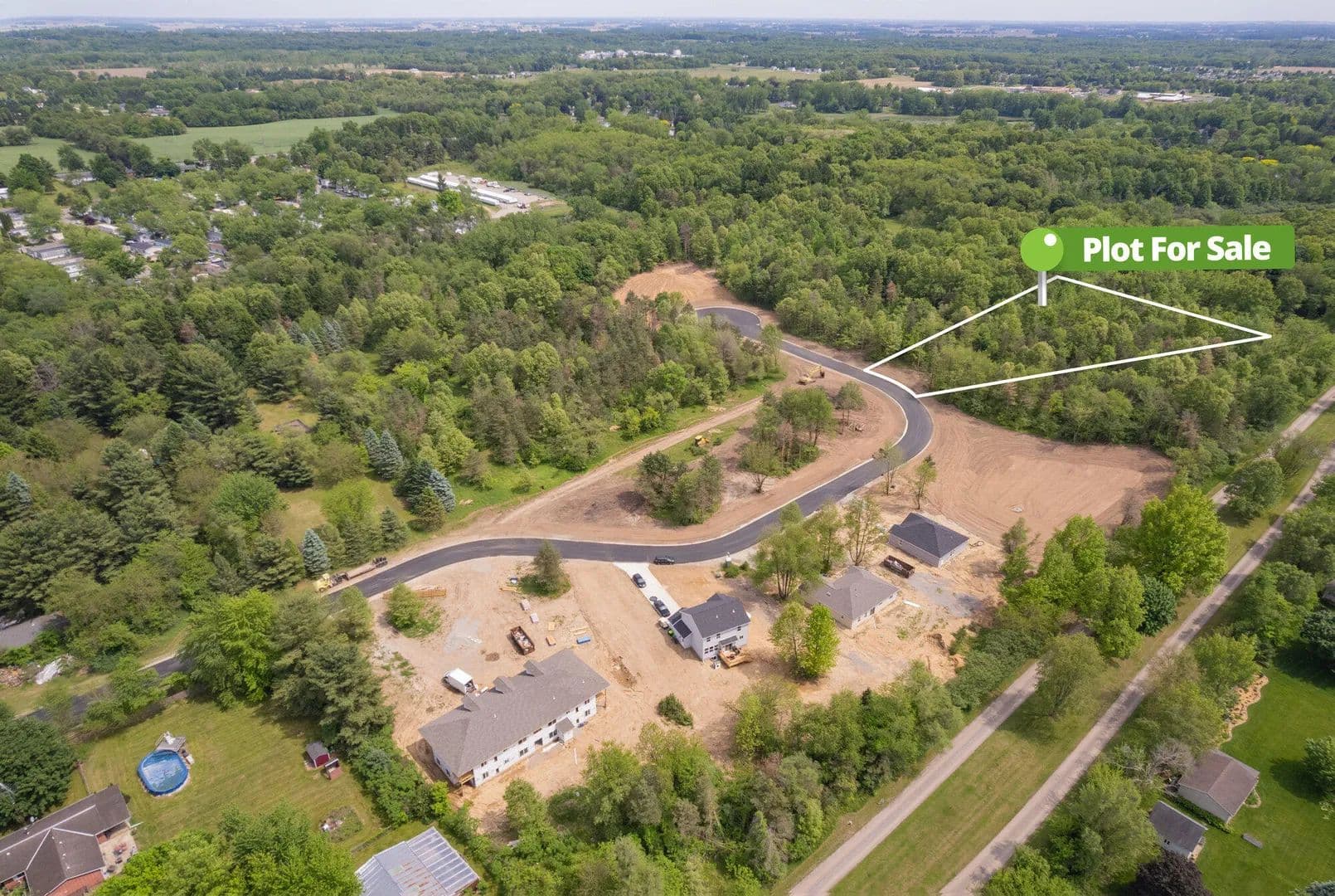 Property from 2 Gady Pines Drive - KW - Adrian, Michigan, 49221