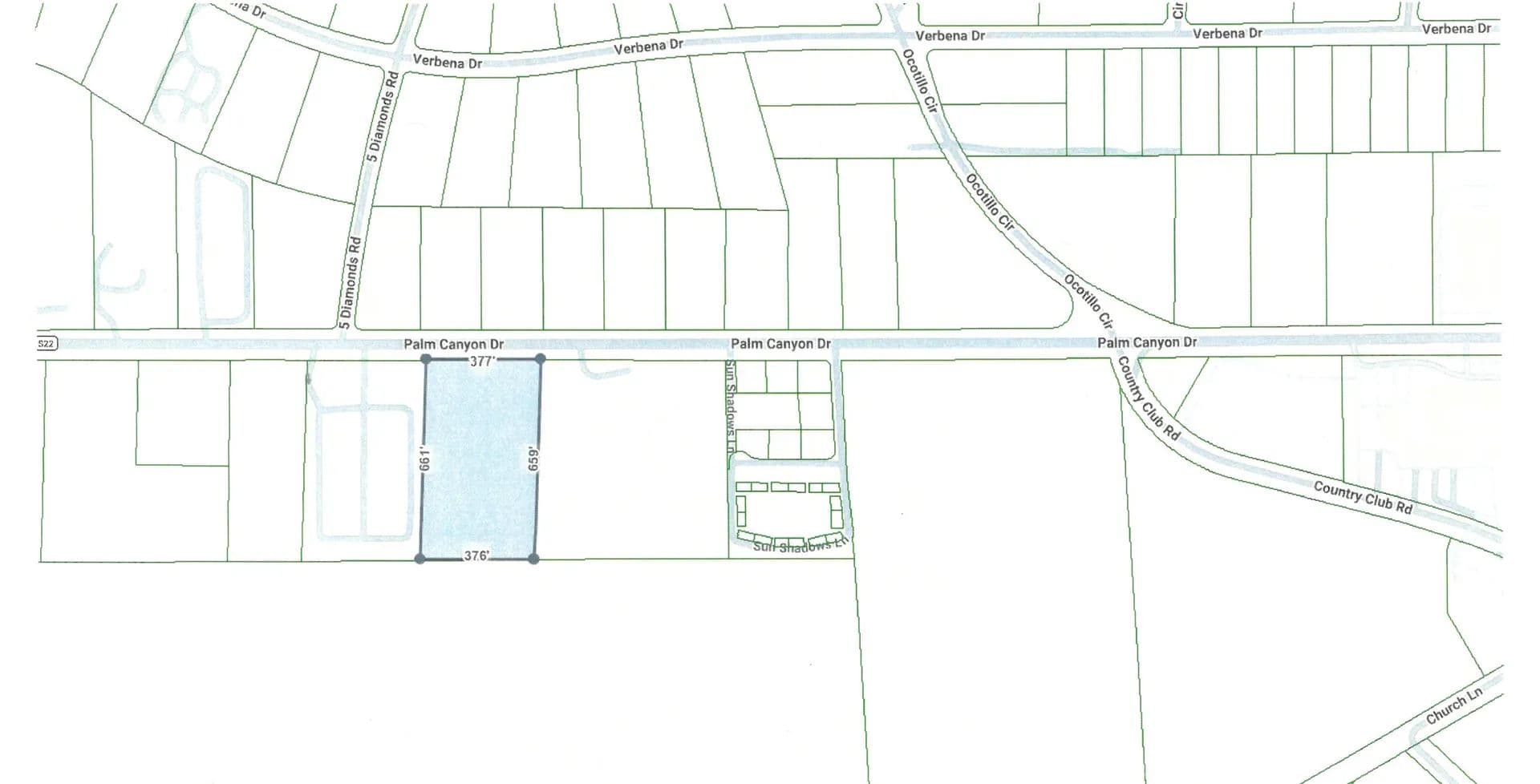 Vacant Land in BORREGO SPGS - California, 92004