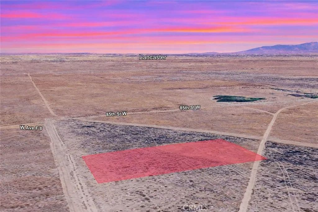 Property from 0 Avenue F-8 Ave #f8/85 - KW - Lancaster, California, 93536