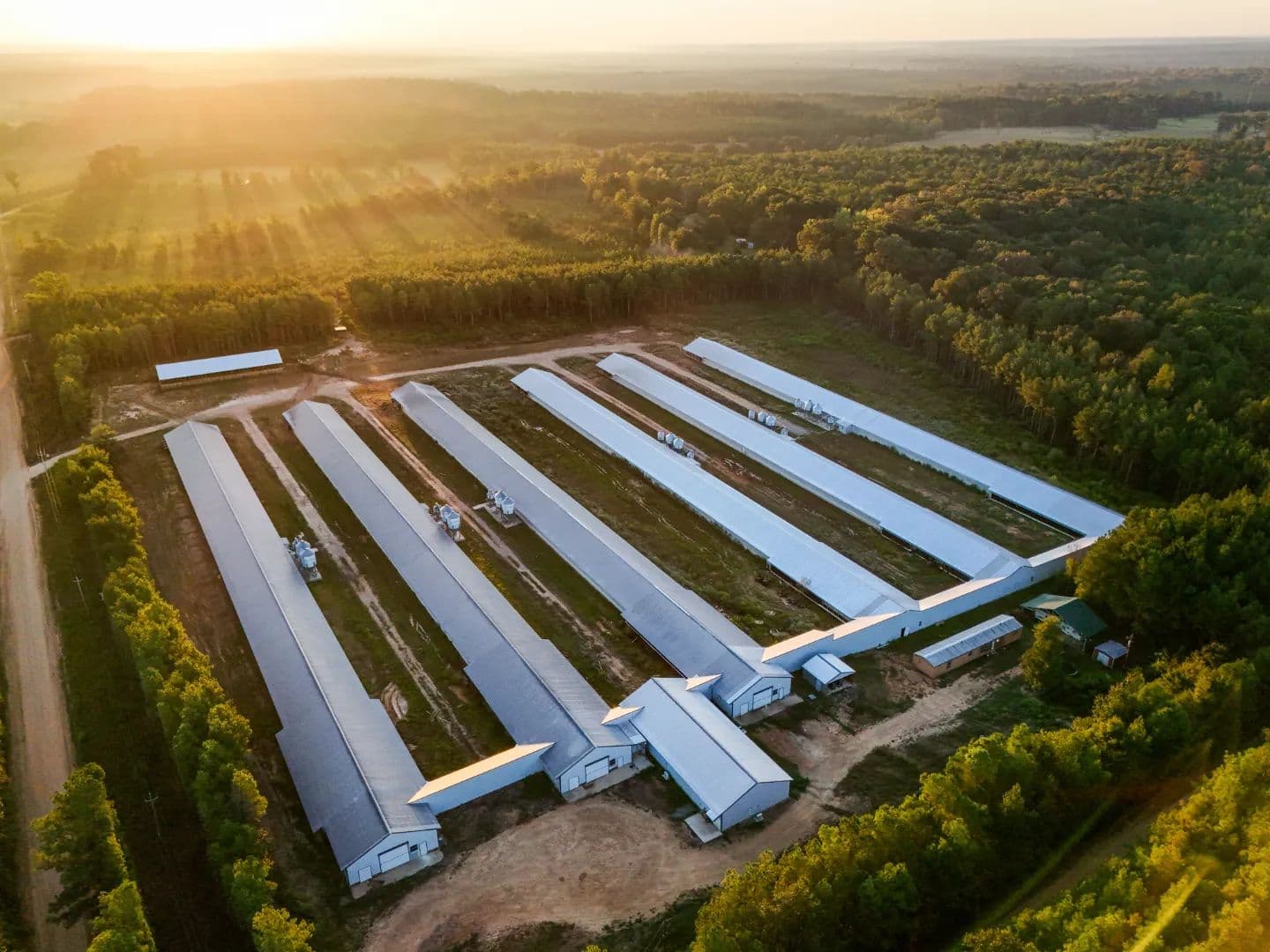 28.46 Acre Poultry Farm in Union County, AR  - Strong, Arkansas, 71765