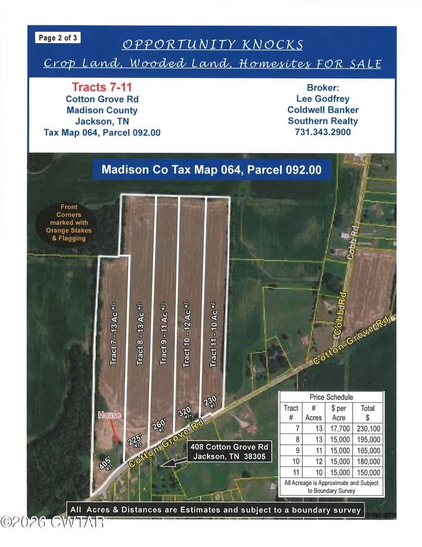 Vacant Land in Jackson - Jackson, Tennessee, 38305