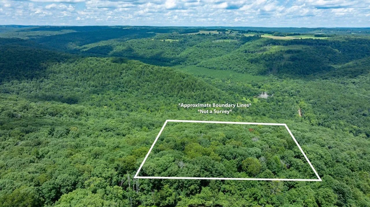 9.84 +/- Surveyed Unrestricted Land w/ Utilities | Clinton, AR | Van Buren County - land for sale