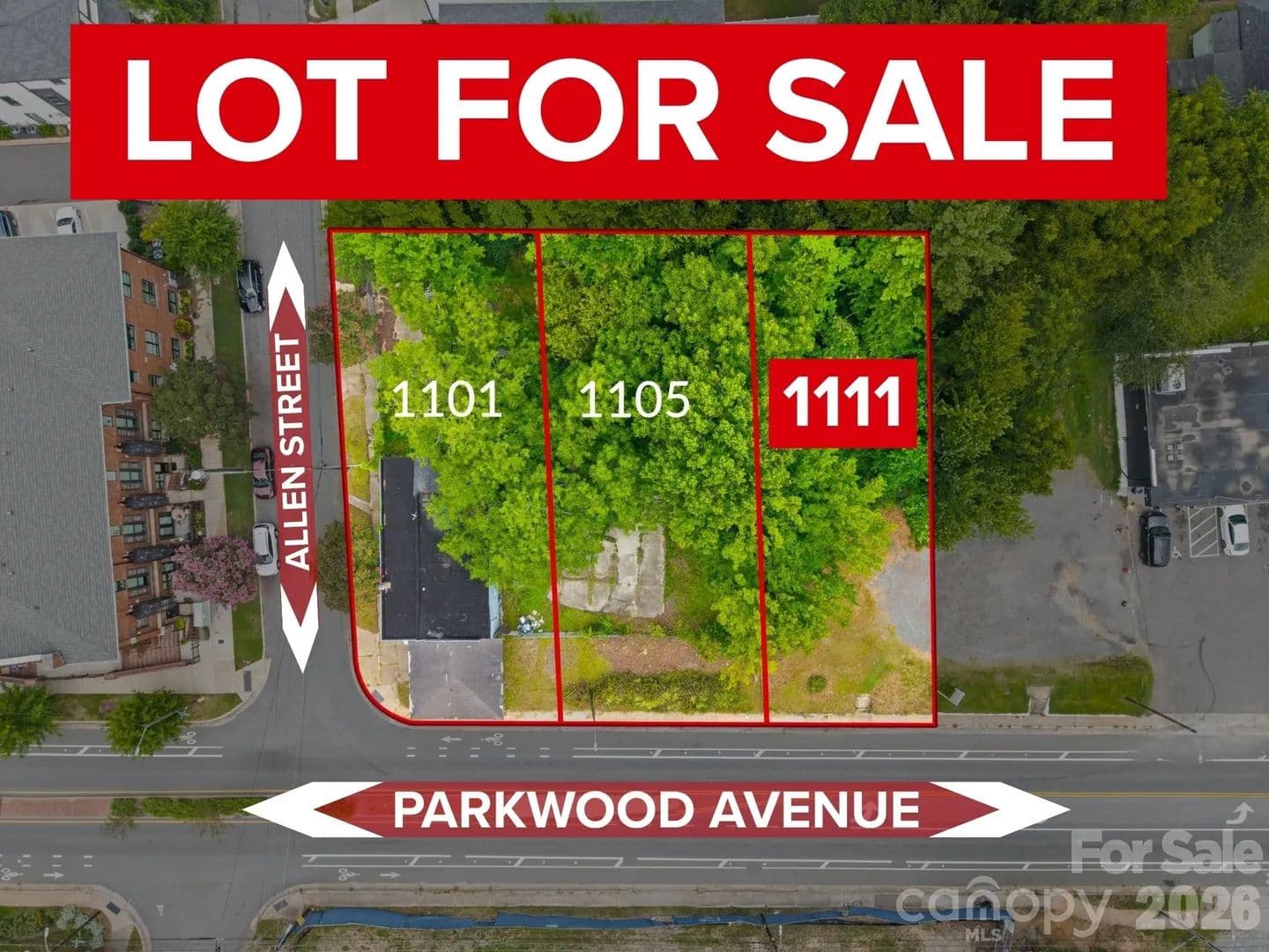 0.17 Acres of Land for Sale in Charlotte, NC - Charlotte, North Carolina, 28205