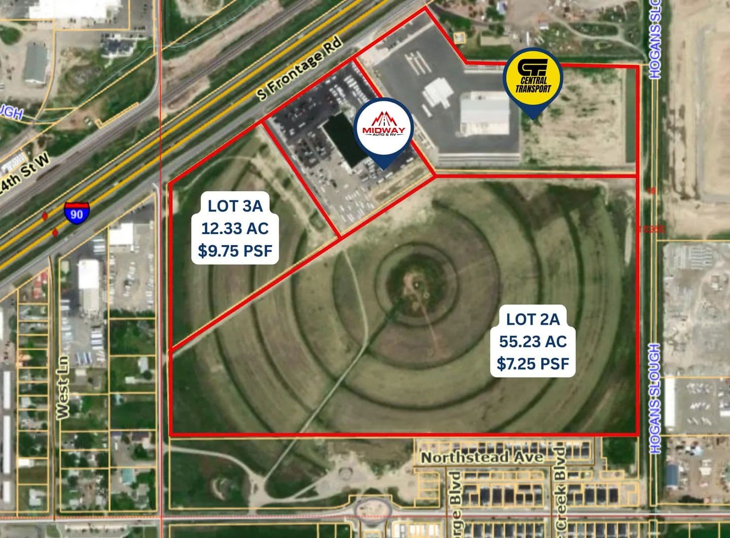 Land -Industrial in Billings - Billings, Montana, 59101