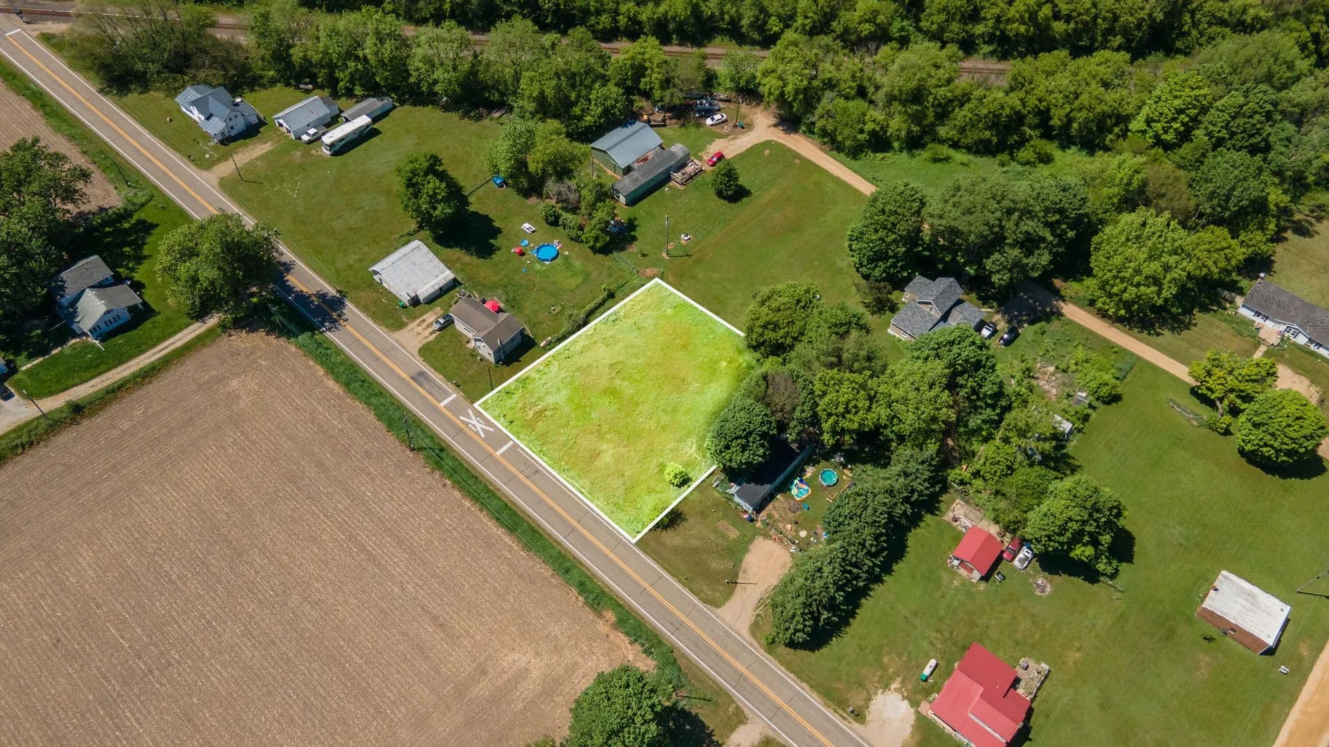Property from V/L Dutch settlement Road - KW - Marcellus, Michigan, 49067